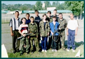 Участие команды в районной и краевой игре "Зарница"
